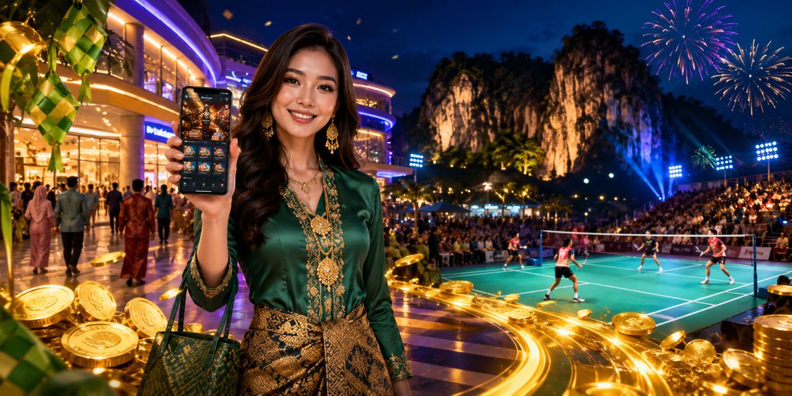Aplikasi kasino dan taruhan bergaya Hari Raya di Ipoh Perak Malaysia